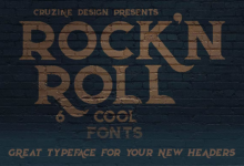 Best rock and roll fonts