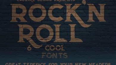 Best rock and roll fonts