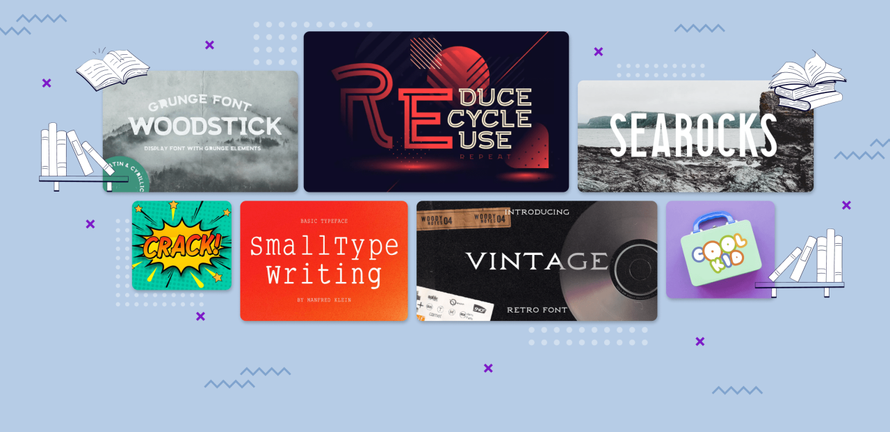 Best fonts for book covers
