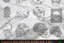 Best skulls svg images
