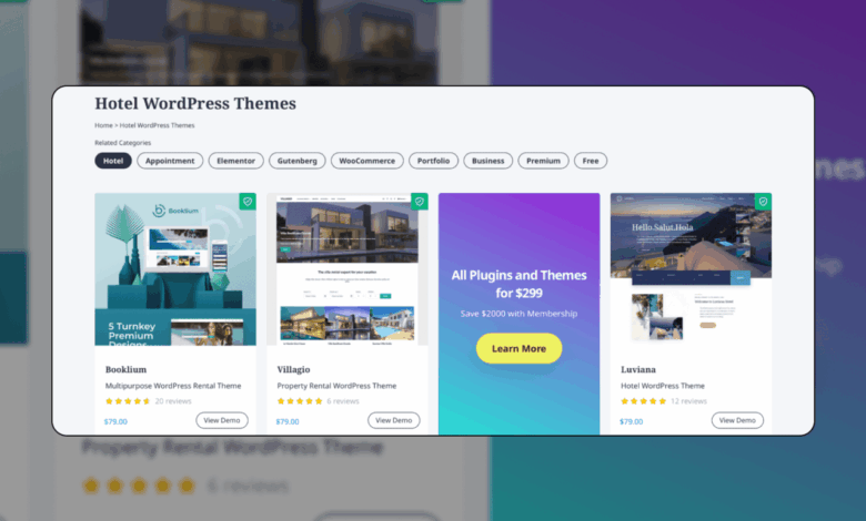 Motopress free and premium wordpress plugins themes