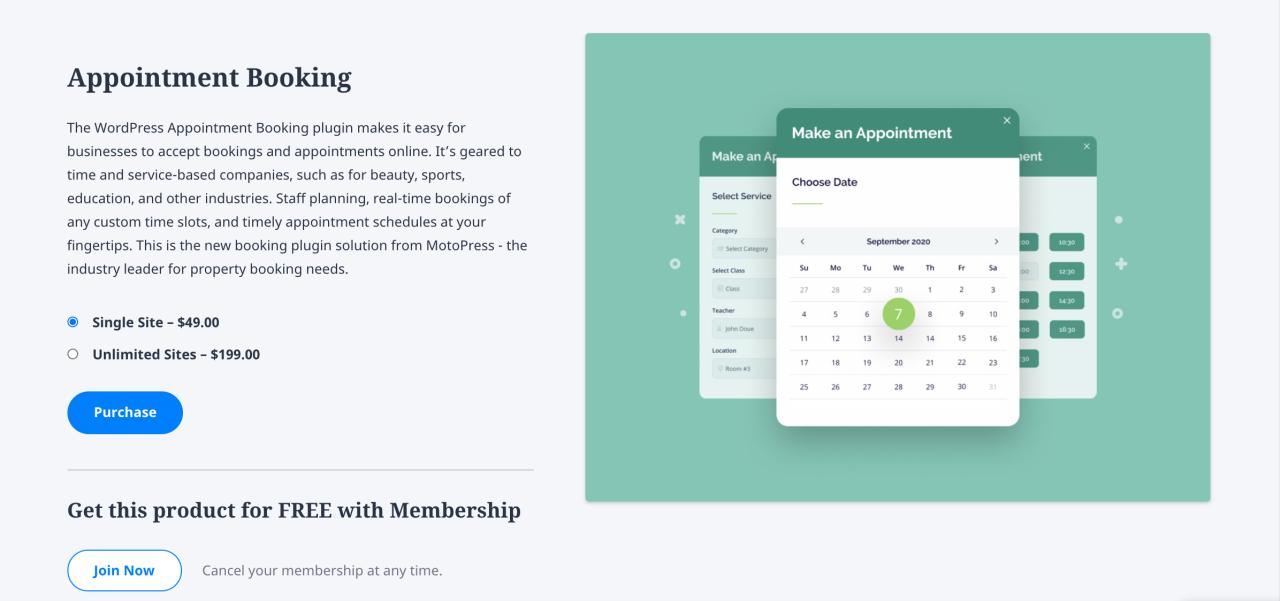 Motopress free and premium wordpress plugins themes