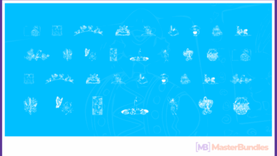 Easter fonts masterbundles use personal price