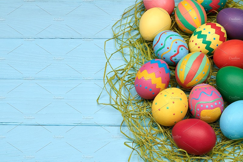 200 free easter graphics collection