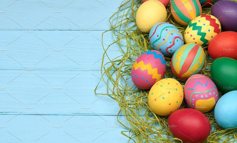 200 free easter graphics collection
