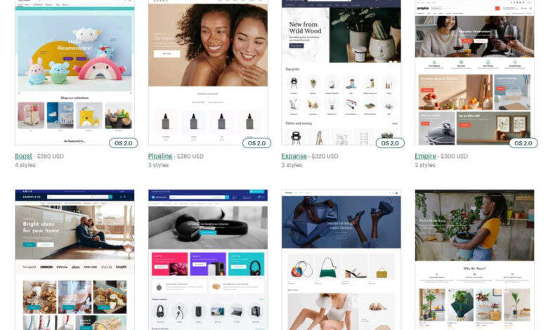 Best free shopify responsive themes