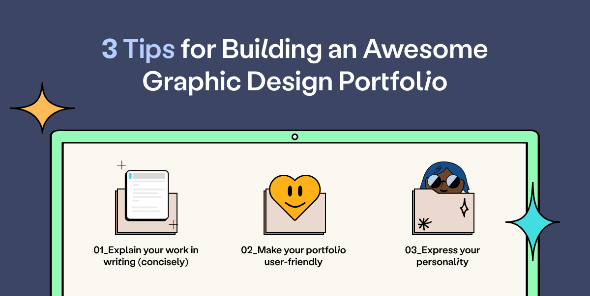 How to create graphic design portfolio
