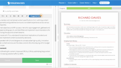 Resume builders online