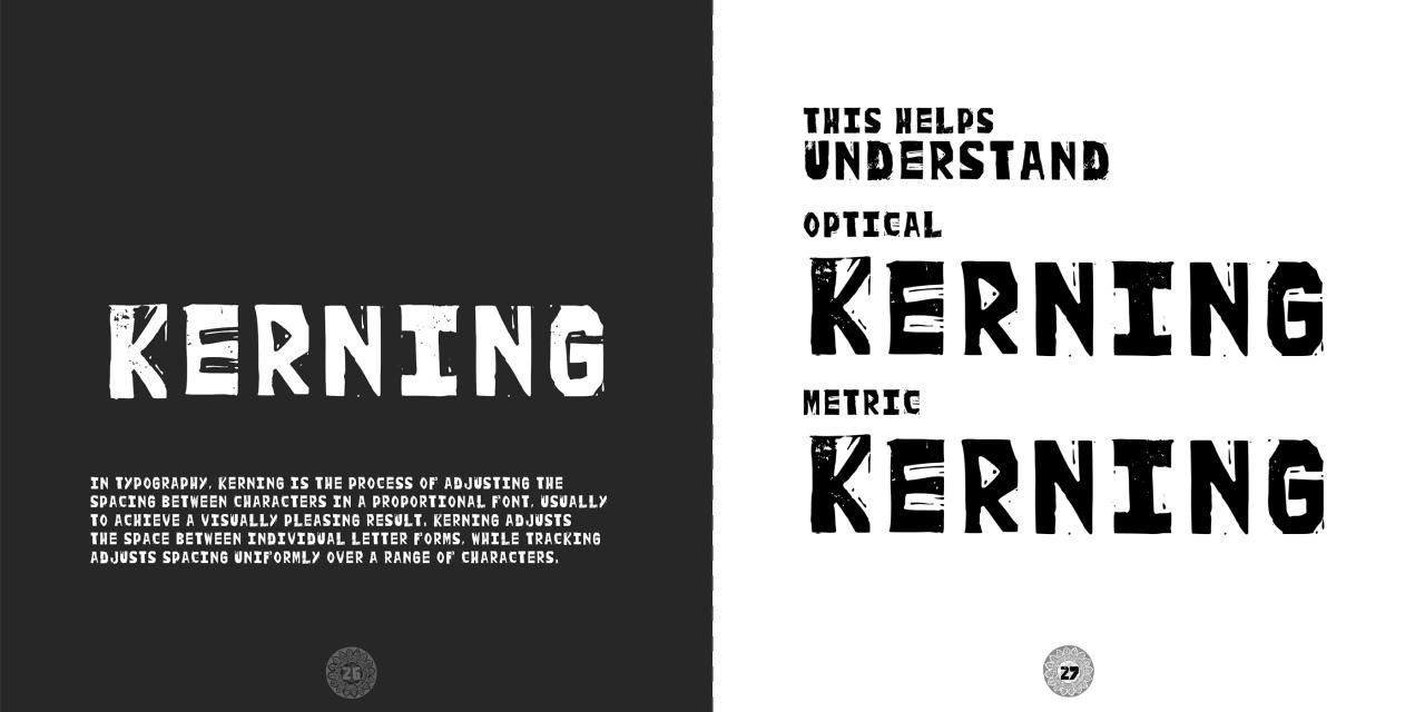 Everything is in the fonts a book for beginners
