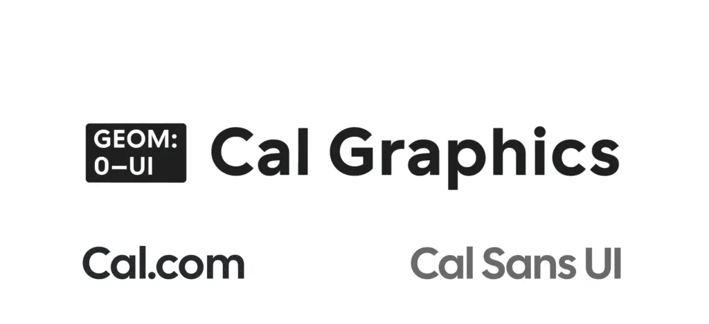Cal Sans UI Free Font: A Variable Typeface with GEOM Axis