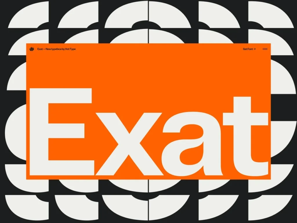 Hot Type Unveils Groundbreaking Exat Microsite: A New Paradigm for Interactive Typeface Showcases Inspired by Croatian Modernism