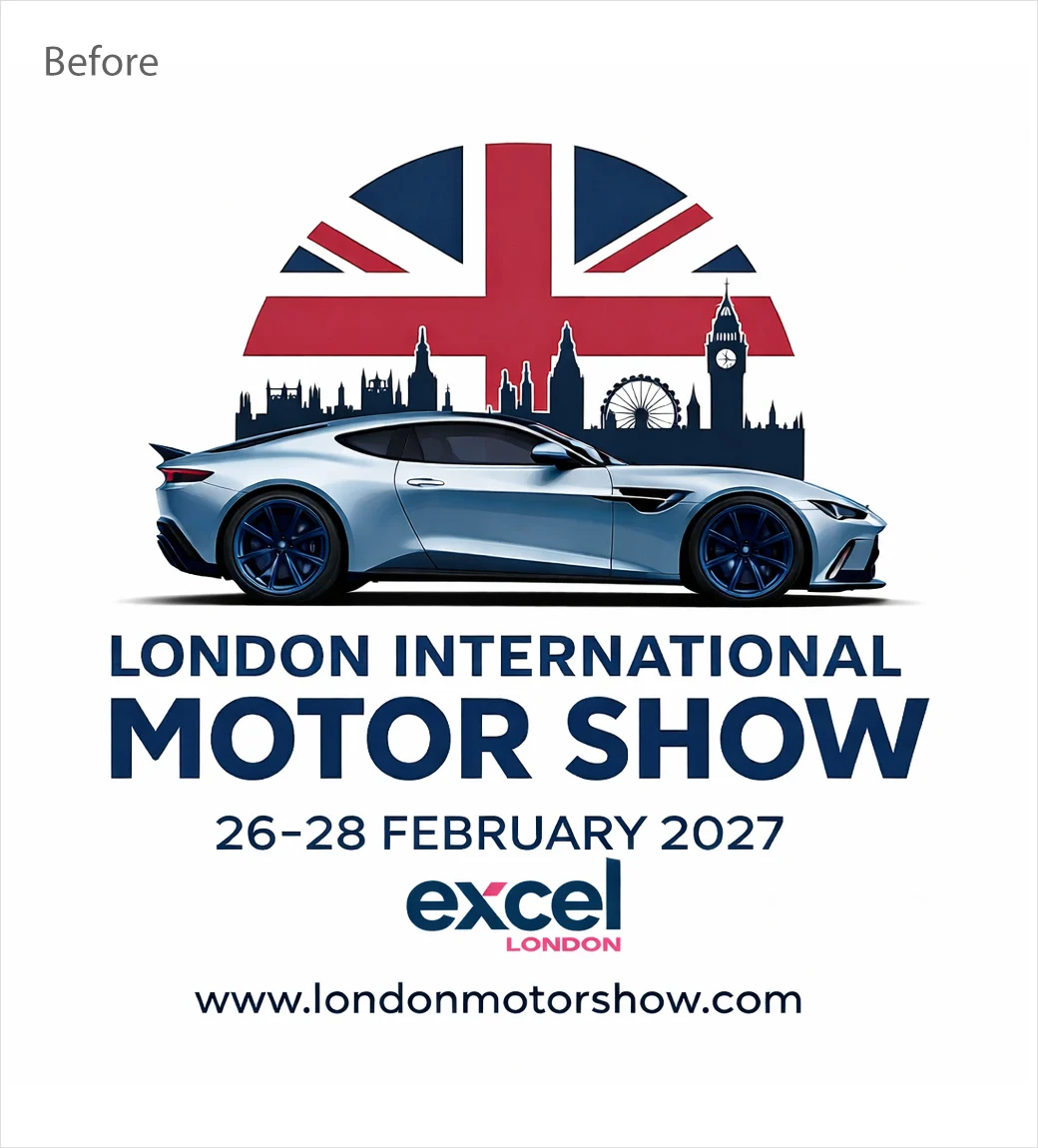 London International Motor Show Unveils New Logo
