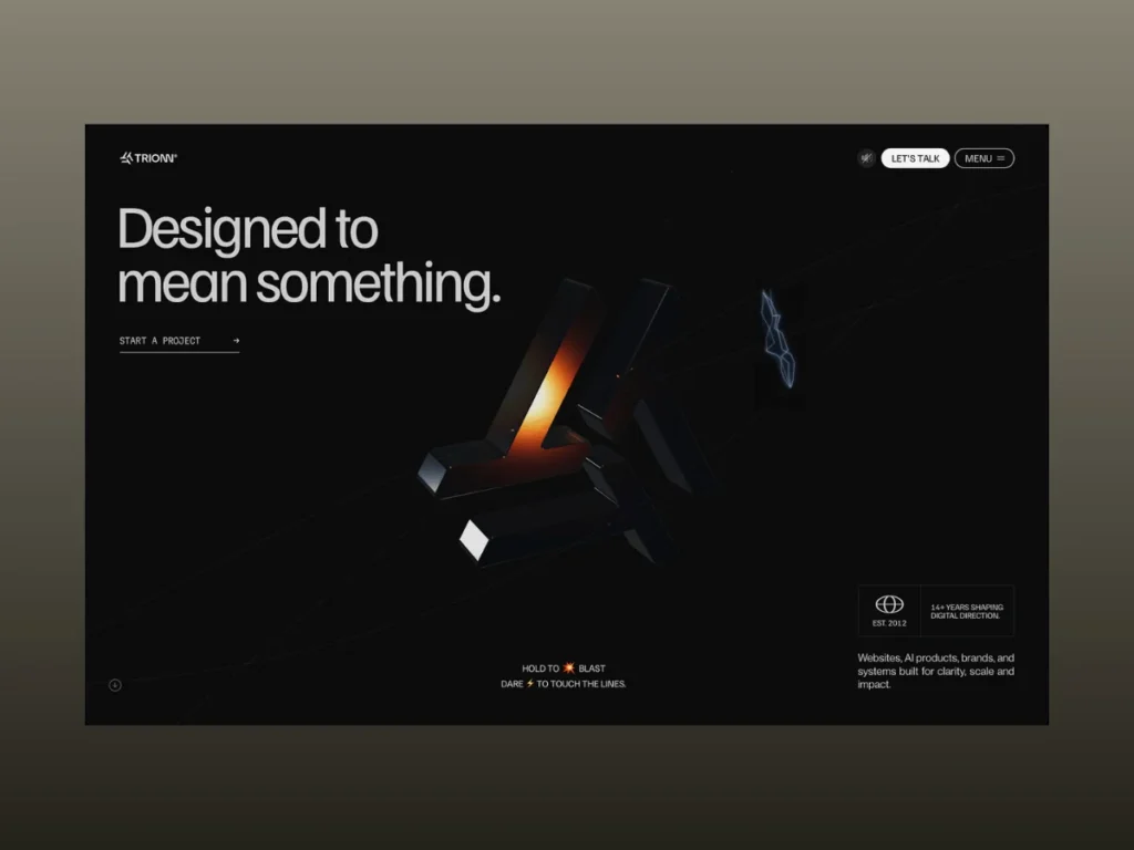 The Architecture Behind Trionn: Coordinating GSAP, Three.js, Lenis, and Web Audio | Codrops
