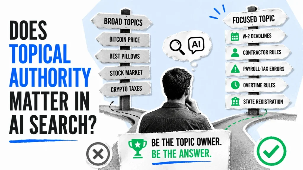 Topical Authority Emerges as Critical Differentiator in Evolving AI Search Landscape