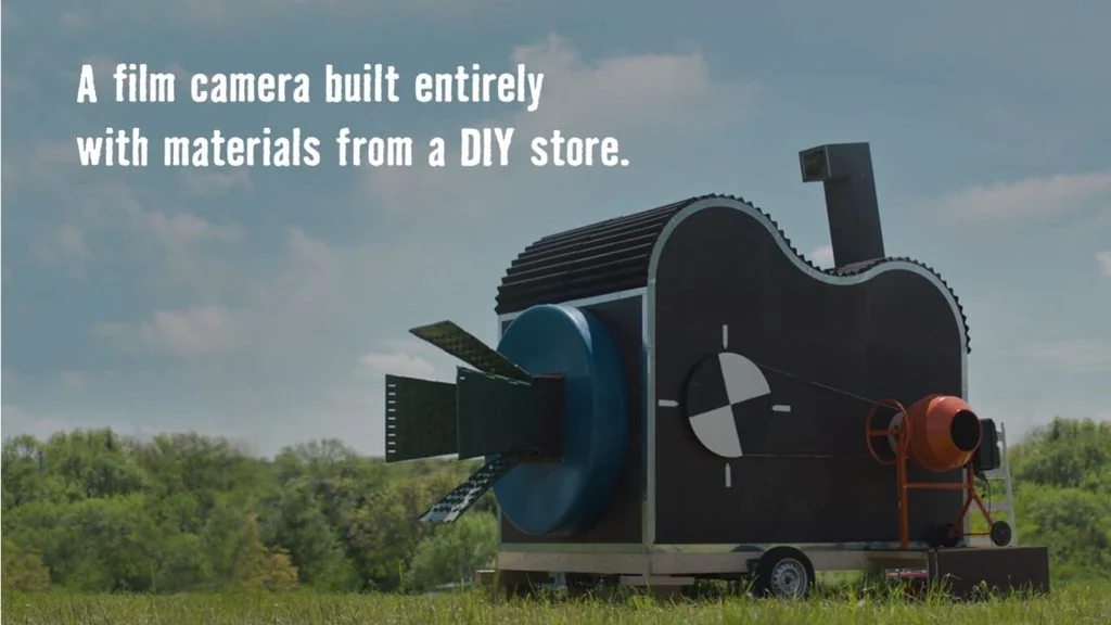 HeimatTBWA & Glue Society: Hornbach builds a film camera entirely out of hardware supplies