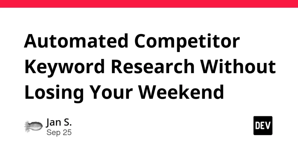 Mastering Competitive Keyword Gap Analysis: A Data-Driven Framework for Modern SEO Operations