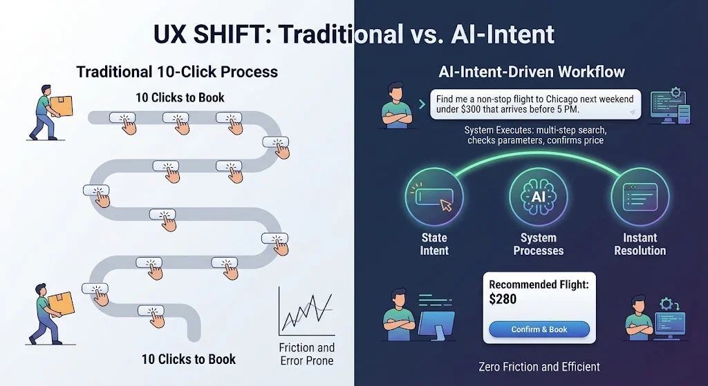 The Death of the Interface: Why Web Design is Shifting Toward Intent-Driven Architecture