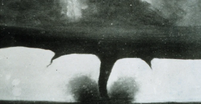 The True History of the First Tornado Photograph: How a Kansas Fruit Grower Beat the Fabricators