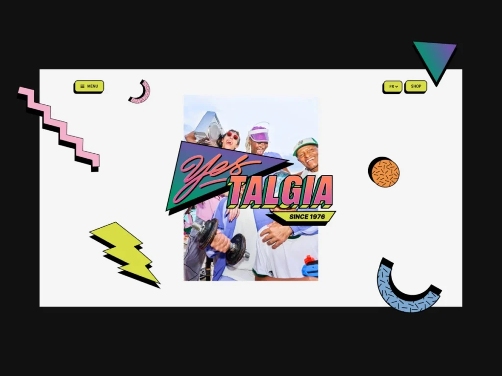 Yestalgia: Bringing Decathlon’s 90s Spirit to Life Through a Playful Digital Experience Demo